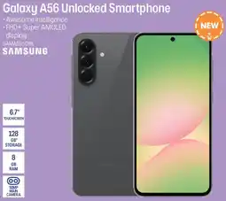 Officeworks Galaxy A56 Unlocked Smartphone offer