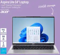 Officeworks Aspire Lite 14" Laptop offer