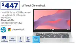 Officeworks 14" Touch Chromebook offer