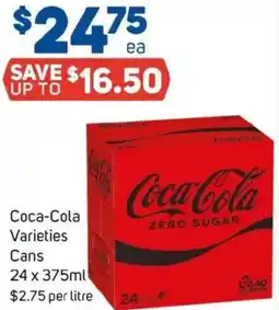 Foodland Coca-Cola Varieties Cans offer