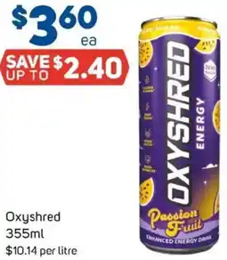 Foodland Oxyshred offer