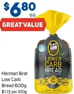 Foodland Herman Brot Low Carb Bread offer