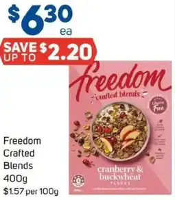 Foodland Freedom crafted blends offer