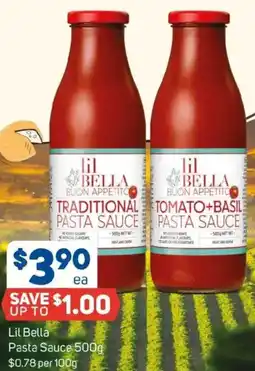 Foodland Lil Bella Pasta Sauce offer