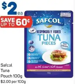 Foodland Safcol Tuna Pouch offer