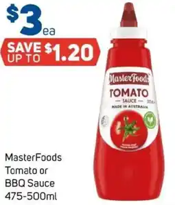 Foodland MasterFoods Tomato or BBQ Sauce offer