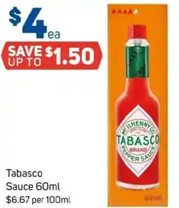 Foodland Tabasco Sauce offer
