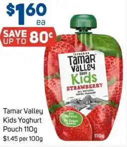 Foodland Tamar Valley Kids Yoghurt Pouch offer