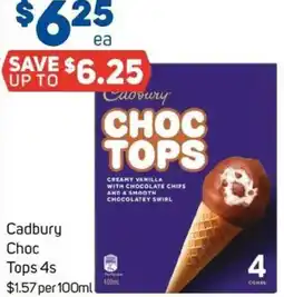 Foodland Cadbury Choc Tops offer