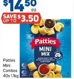 Foodland Patties Mini Combos offer