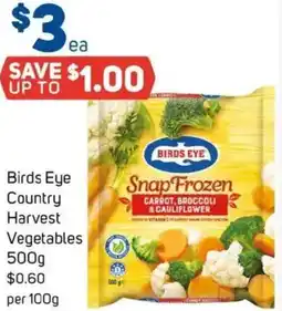 Foodland Birds Eye Country Harvest Vegetables offer