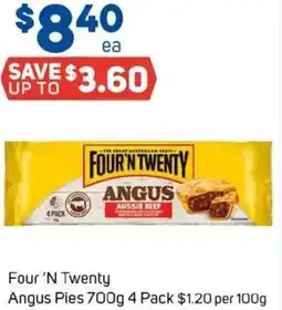 Foodland Four 'N Twenty Angus Pies offer