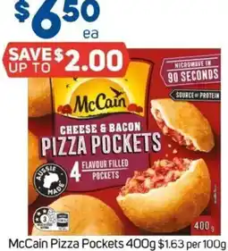 Foodland McCain Pizza Pockets offer
