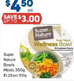Foodland Super Nature Bowls Meals offer