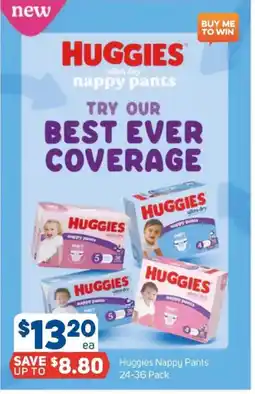 Foodland Huggies Nappy Pants offer
