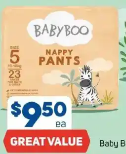 Foodland Baby Boo Nappy Pants offer