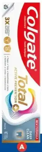 Foodland Colgate Total Active Prevention Toothpaste offer
