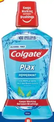 Foodland Colgate Plax Mouthwash offer