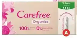 Foodland Carefree Organic Tampons offer