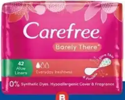 Foodland Carefree Barely There Aloe Panty Liners offer