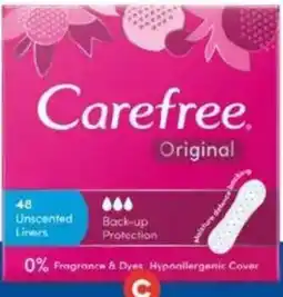 Foodland Carefree Panty Liners Flat offer