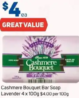 Foodland Cashmere Bouquet Bar Soap Lavender offer