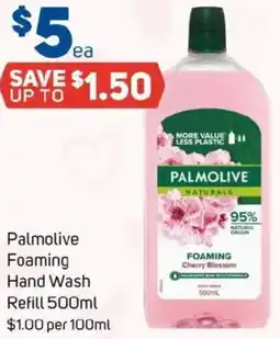 Foodland Palmolive Foaming Hand Wash Refill offer
