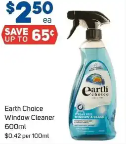 Foodland Earth Choice Window Cleaner offer