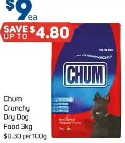 Foodland Chum Crunchy Dry Dog Food offer