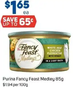 Foodland Purina Fancy Feast Medley offer