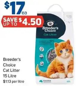 Foodland Breeder's Choice Cat Litter offer