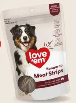 Foodland Love 'em Kangaroo Meat Strips offer