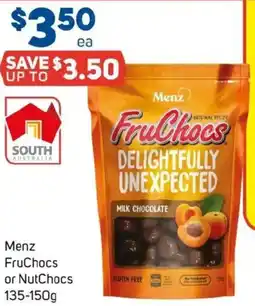 Foodland Menz FruChocs or NutChocs offer