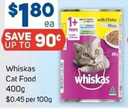 Foodland Whiskas Cat Food offer