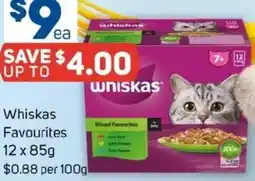 Foodland Whiskas Favourites offer