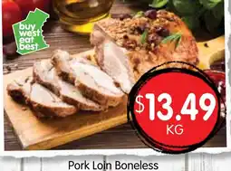 Spudshed Pork Loin Boneless offer