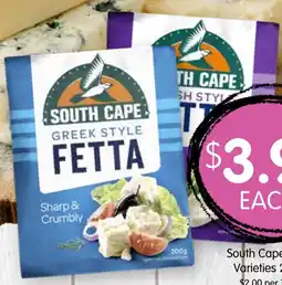 Spudshed South Cape Fetta Varieties offer