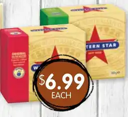 Spudshed Western Star Butter Salted or Chef's Choice offer