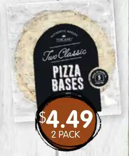 Spudshed Toscano Pizza Base Twinpack offer
