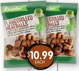 Spudshed Leader Flamegrilled Meatballs offer