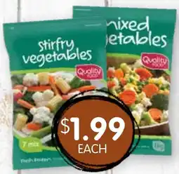 Spudshed Quality Food Frozen Vegetable Varieties offer