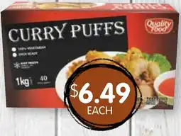 Spudshed Quality Food Curry Puffs offer