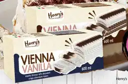 Spudshed Henry's Vienna Vanilla Or Chocolate offer