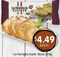 Spudshed La Famiglia Garlic Slices offer