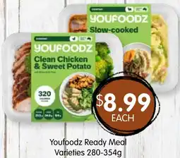 Spudshed Youfoodz Ready Meal Varieties offer