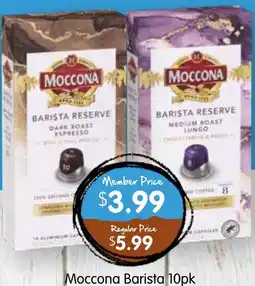 Spudshed Moccona Barista offer