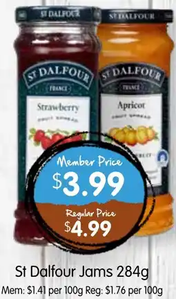 Spudshed St Dalfour Jams offer