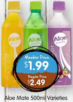 Spudshed Aloe Mate Varieties offer