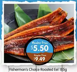 Spudshed Fisherman's Choice Roasted Eel offer