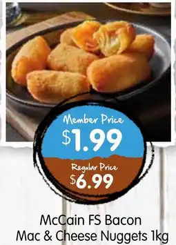 Spudshed McCain FS Bacon Mac & Cheese Nuggets offer